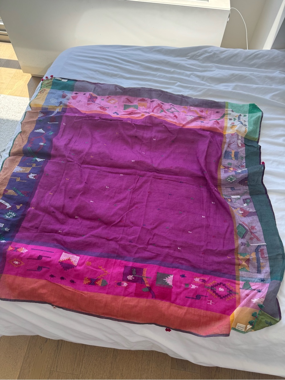 INJIRI Square Scarf